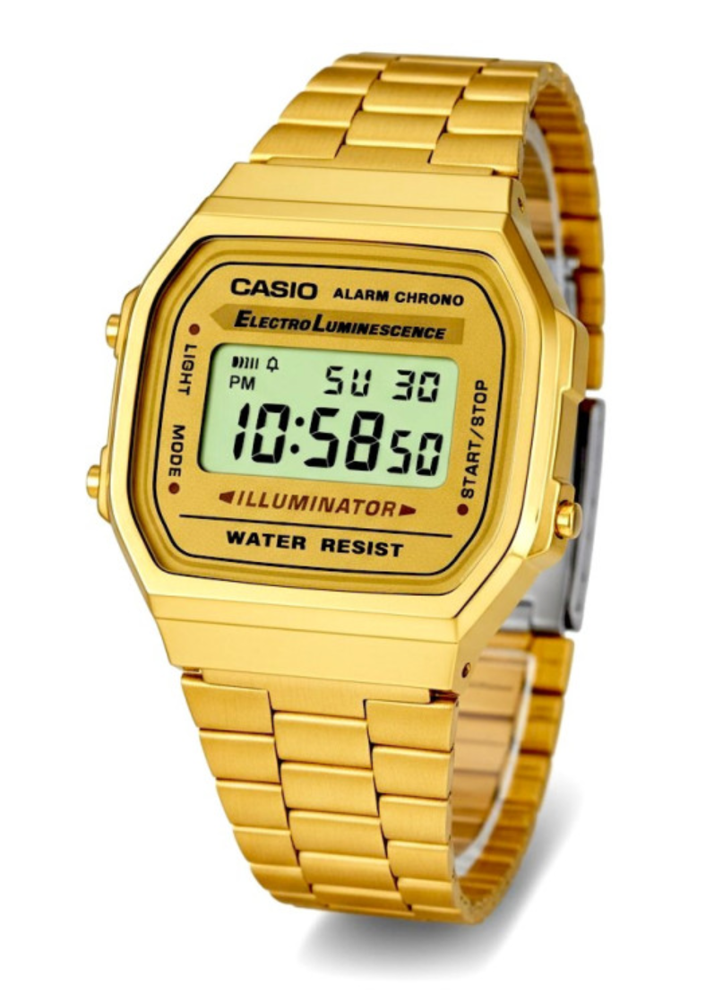 CASIO VINTAGE 35 mm A168WG-9EF UNISEX